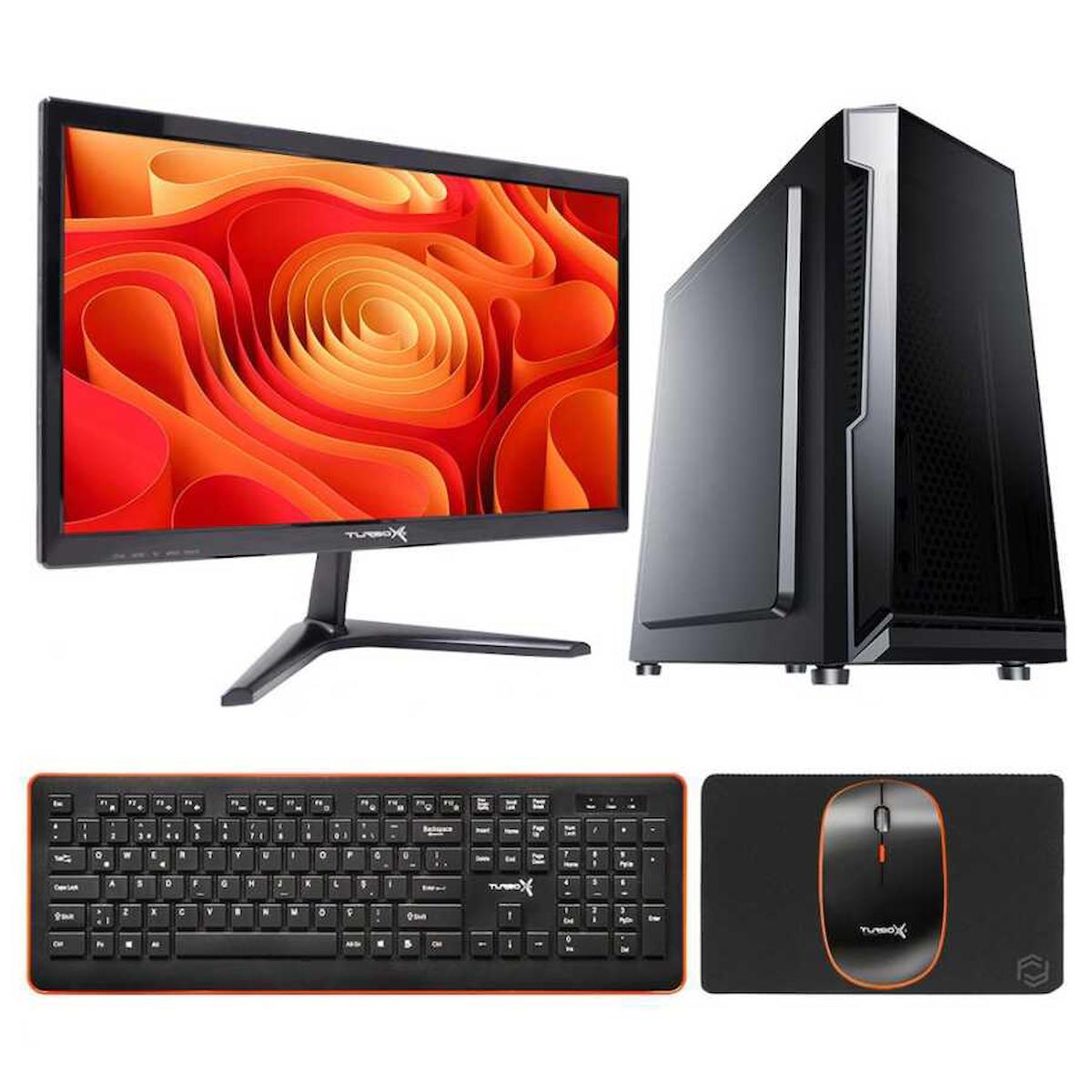 Turbox Tx1141 Paylaşımlı HD Graphics Ekran Kartlı Intel Core i5 3470 8 GB Ram DDR3 128 GB SSD Mid Tower
 FreeDos Masaüstü Bilgisayar