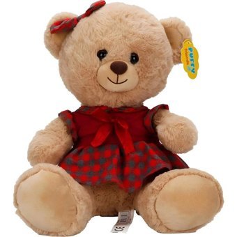 Bilfold Kıyafetli Peluş Ayı 32 cm