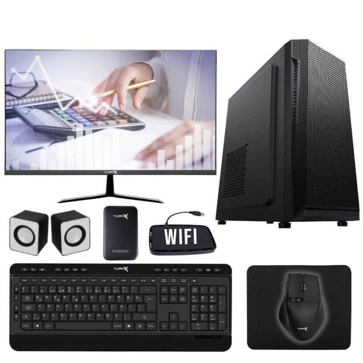 Turbox Tx1814 Paylaşımlı HD Graphics Ekran Kartlı Intel Core i3 6100 8 GB Ram DDR4 256 GB SSD Mid Tower
 FreeDos Masaüstü Bilgisayar