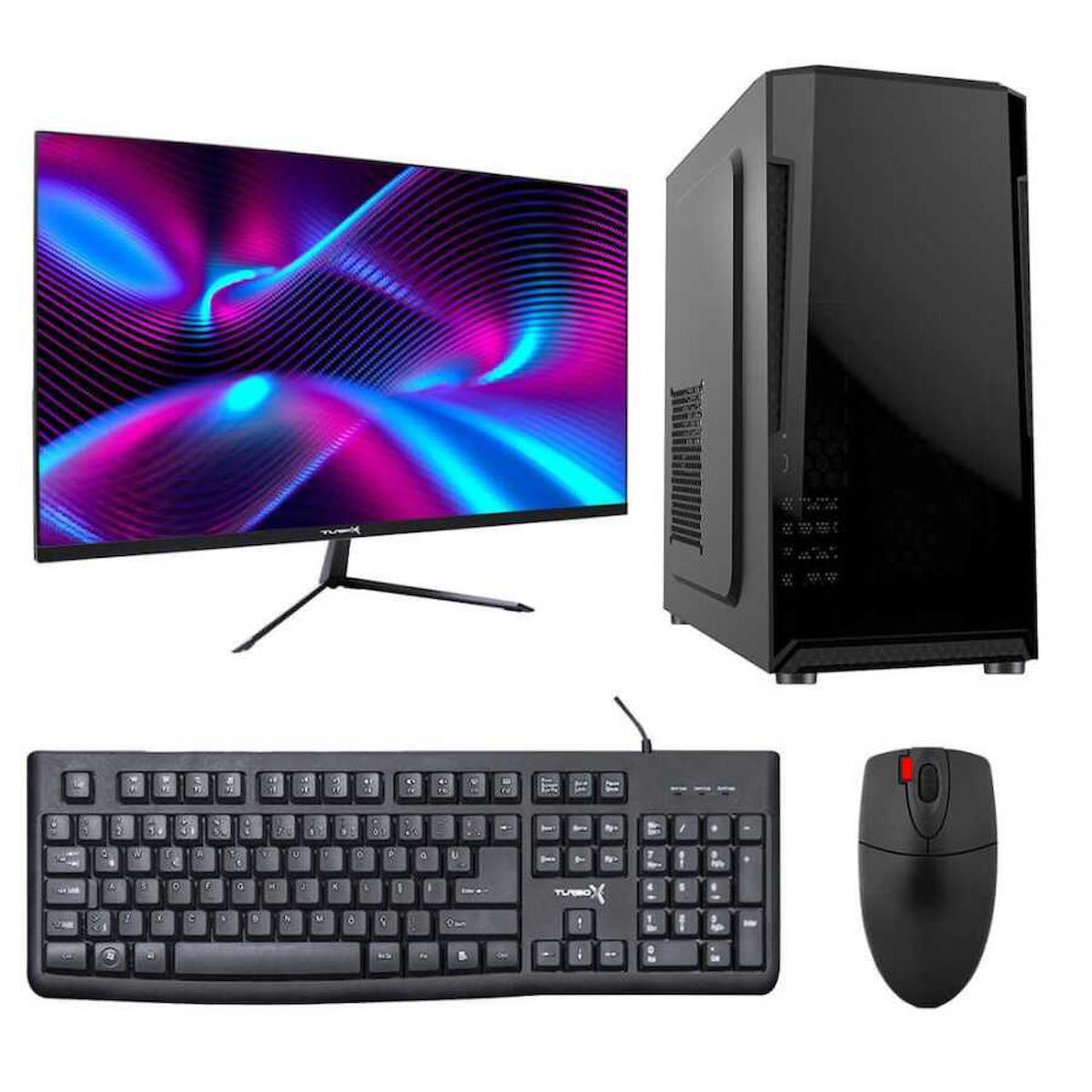 Turbox Tx3036 Paylaşımlı HD Graphics Ekran Kartlı Intel Core i3 3220 8 GB Ram DDR3 512 GB SSD Mid Tower
 FreeDos Masaüstü Bilgisayar