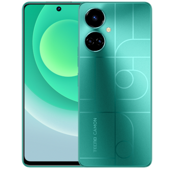 Tecno Camon 19 (Cı6N) 128 Gb Hafıza 6 Gb Ram 6.8 İnç 64 MP Ips Lcd Ekran Android Akıllı Cep Telefonu Yeşil