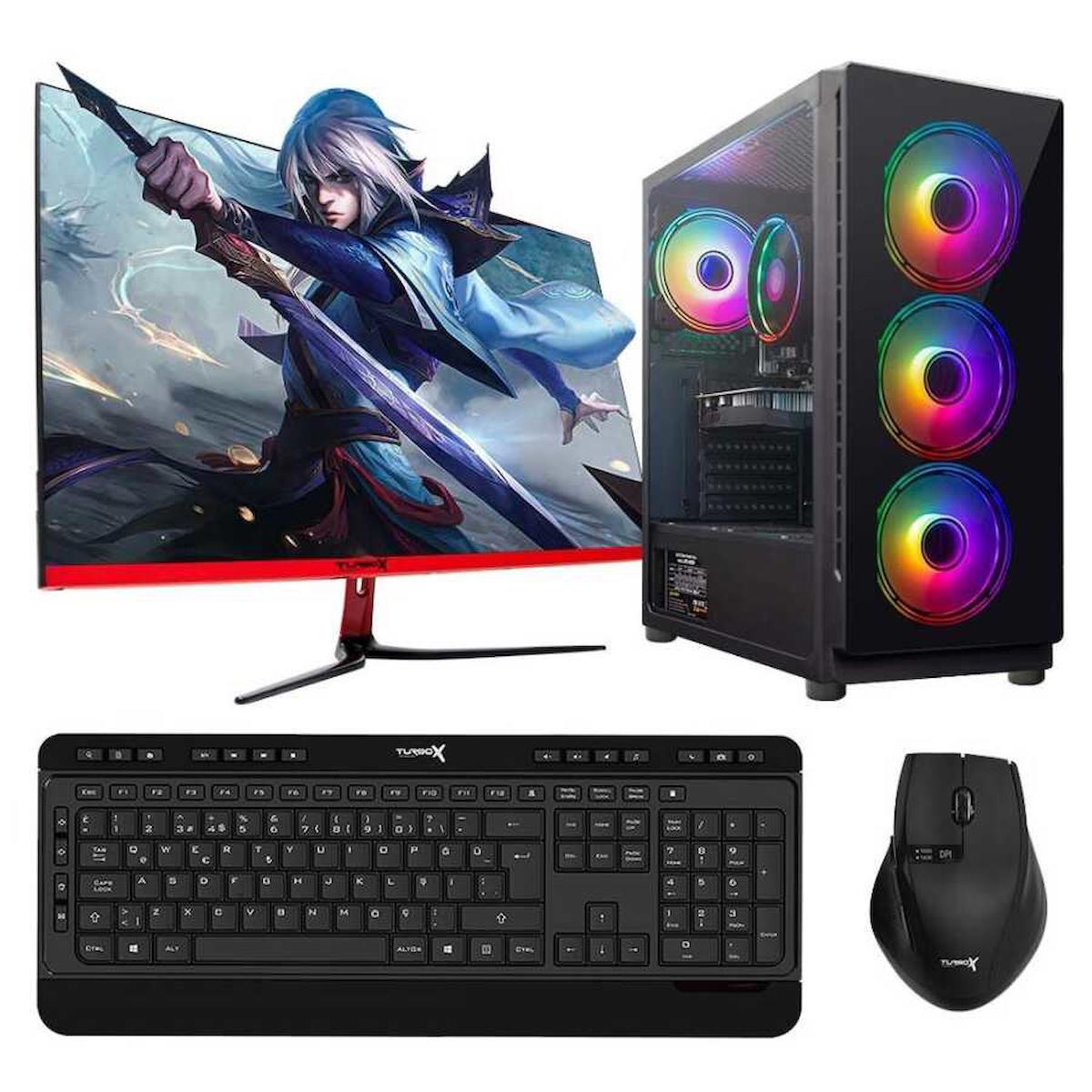 Turbox Tx119 Paylaşımlı HD Graphics Ekran Kartlı Intel Core i5 3470 8 GB Ram DDR3 256 GB SSD Mid Tower
 FreeDos Masaüstü Bilgisayar