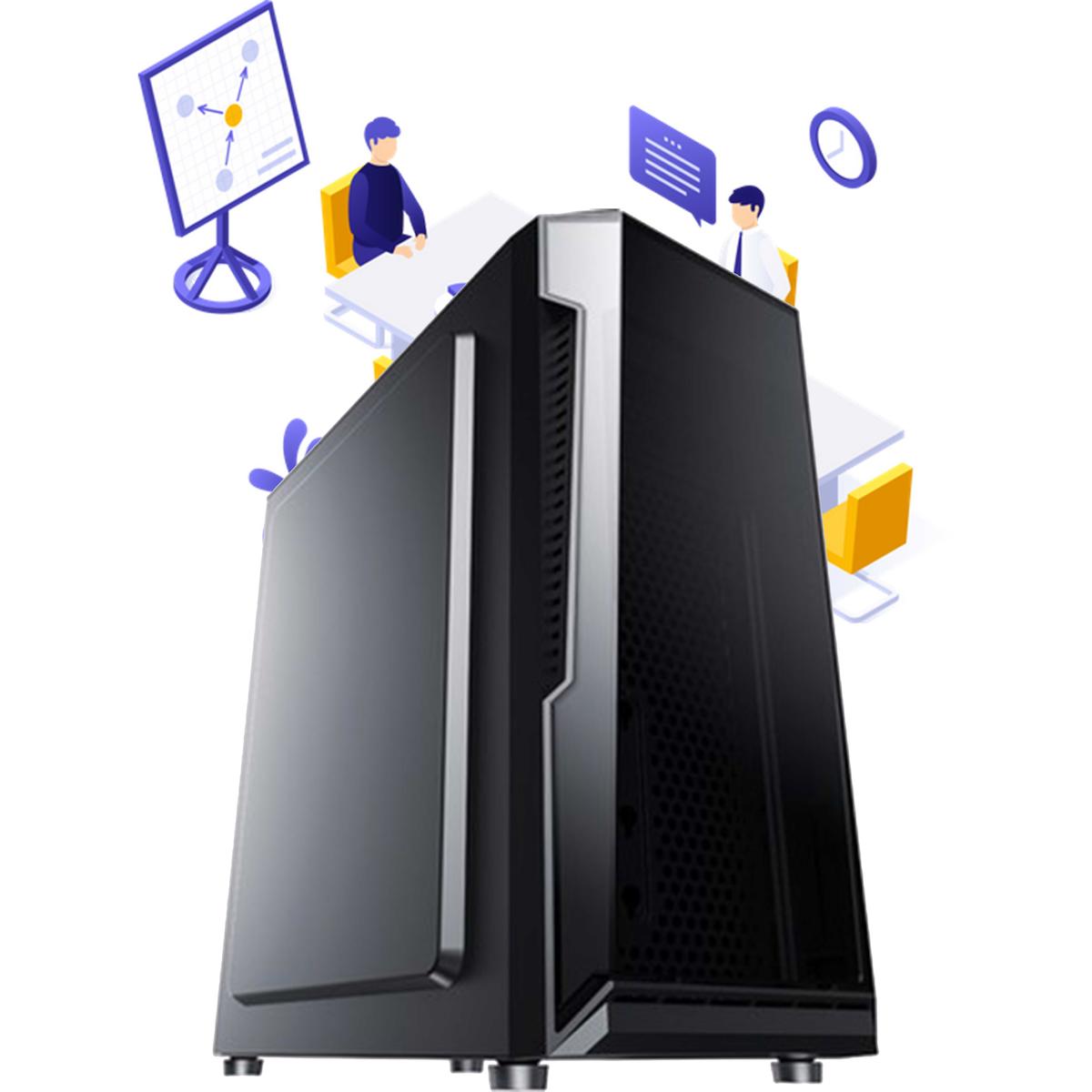 Turbox WK42 Paylaşımlı HD Graphics Ekran Kartlı Intel Core i5 6500 16 GB Ram DDR4 256 GB SSD Mid Tower
 FreeDos Masaüstü Bilgisayar