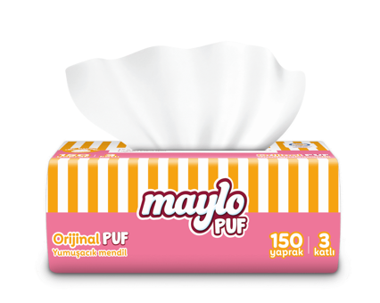 Maylo 150'li Puf Kağıt Mendil