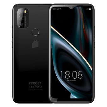 Reeder P13 128 Gb Hafıza 4 Gb Ram 6.5 İnç 13 MP Ips Lcd Ekran Android Akıllı Cep Telefonu Siyah