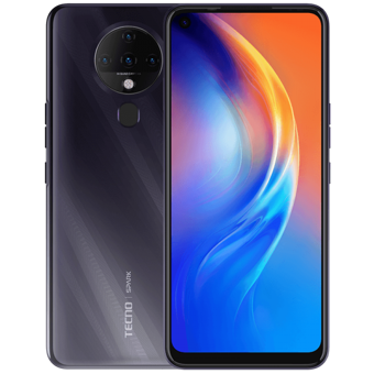 Tecno Spark 6 (Ke7) 128 Gb Hafıza 4 Gb Ram 6.8 İnç 16 MP Ips Lcd Ekran Android Akıllı Cep Telefonu Siyah