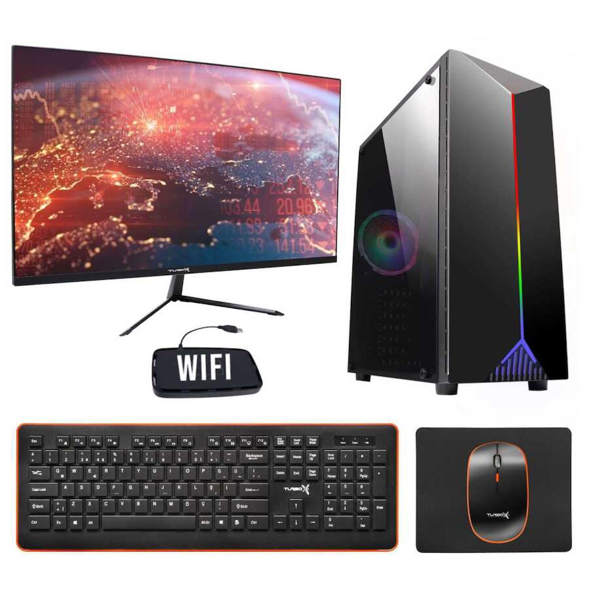 Turbox Tx2146 Paylaşımlı HD Graphics Ekran Kartlı Intel Core i5 3470 16 GB Ram DDR3 256 GB SSD Mid Tower
 FreeDos Masaüstü Bilgisayar