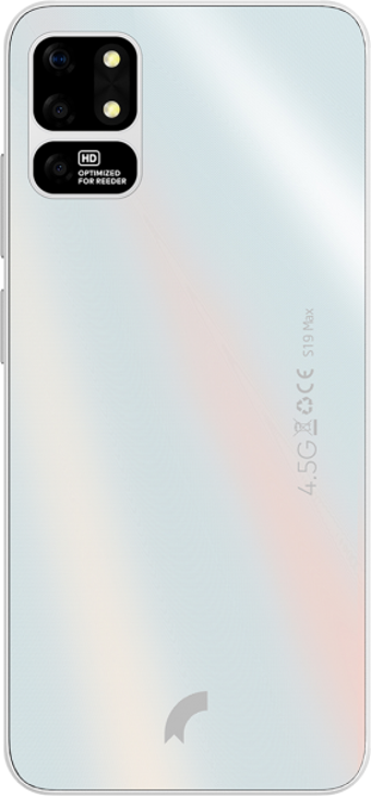 Reeder S19 Max 128 Gb Hafıza 4 Gb Ram 6.51 İnç 13 MP Ips Lcd Ekran Android Akıllı Cep Telefonu Beyaz