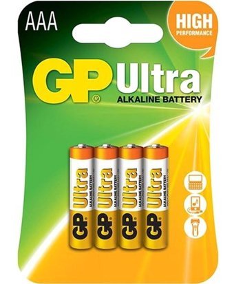 GP Pil Aaa Kalem Alkalın 4 Adet Ultra Gp 24AU-2UE4