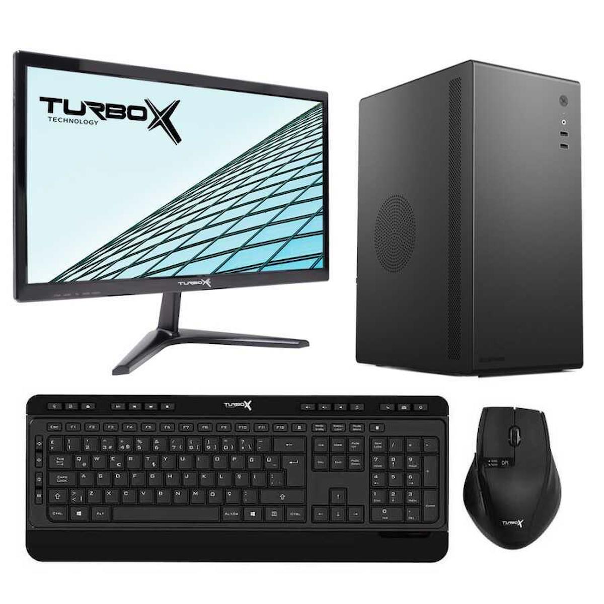 Turbox Tx3841 Harici GeForce GT 740 Ekran Kartlı Intel Core i5 10400F 8 GB Ram DDR4 512 GB SSD Mid Tower
 FreeDos Masaüstü Bilgisayar
