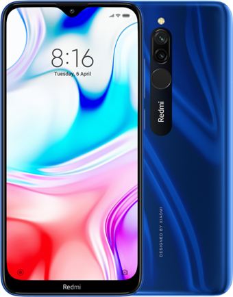 Xiaomi Redmi 8 (64 Gb) 64 Gb Hafıza 4 Gb Ram 6.22 İnç 13 MP Ips Lcd Ekran Android Akıllı Cep Telefonu Mavi