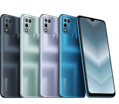 Infinix Hot 10 Play 32 Gb Hafıza 3 Gb Ram 6.82 İnç 13 MP Ips Lcd Ekran Android Akıllı Cep Telefonu Mavi