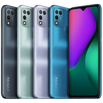 Infinix Hot 10 Play 32 Gb Hafıza 3 Gb Ram 6.82 İnç 13 MP Ips Lcd Ekran Android Akıllı Cep Telefonu Mavi