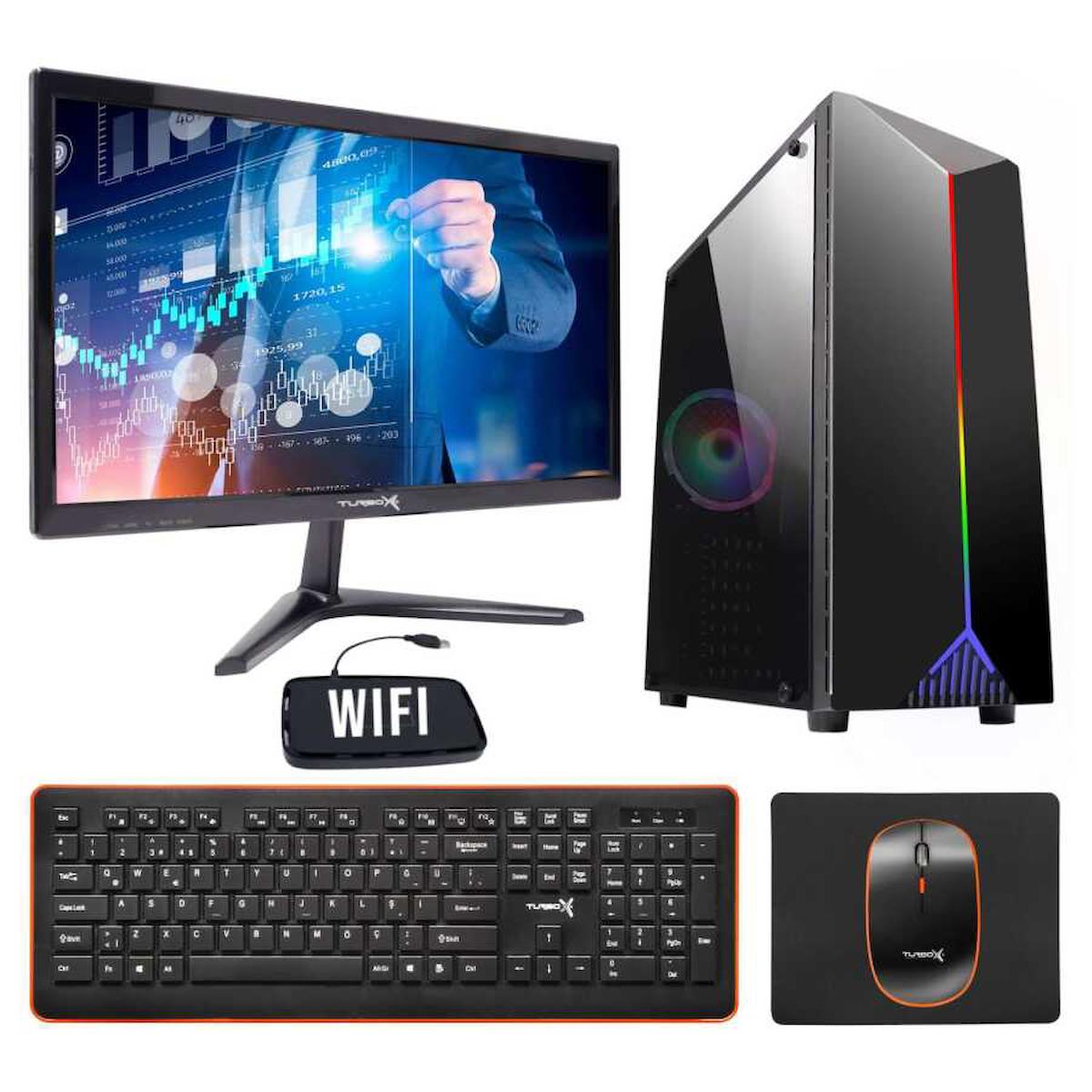 Turbox Tx2134 Paylaşımlı HD Graphics Ekran Kartlı Intel Core i5 3470 16 GB Ram DDR3 256 GB SSD Mid Tower
 FreeDos Masaüstü Bilgisayar