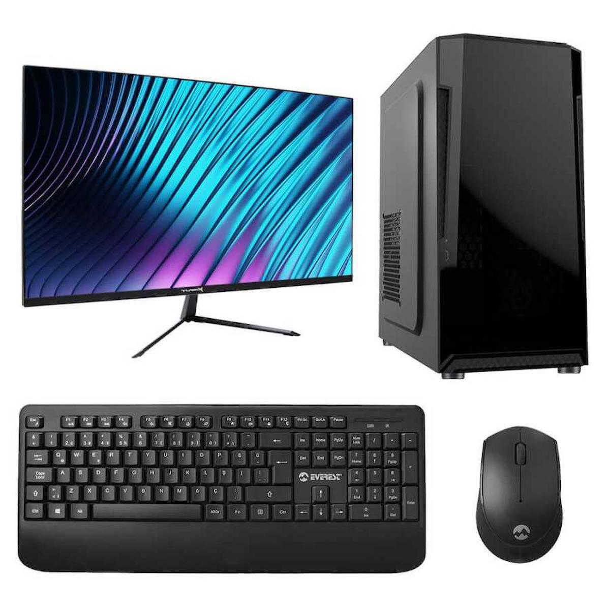 Turbox Tx2939 Paylaşımlı HD Graphics Ekran Kartlı Intel Core i3 6100 16 GB Ram DDR4 512 GB SSD Mid Tower
 FreeDos Masaüstü Bilgisayar