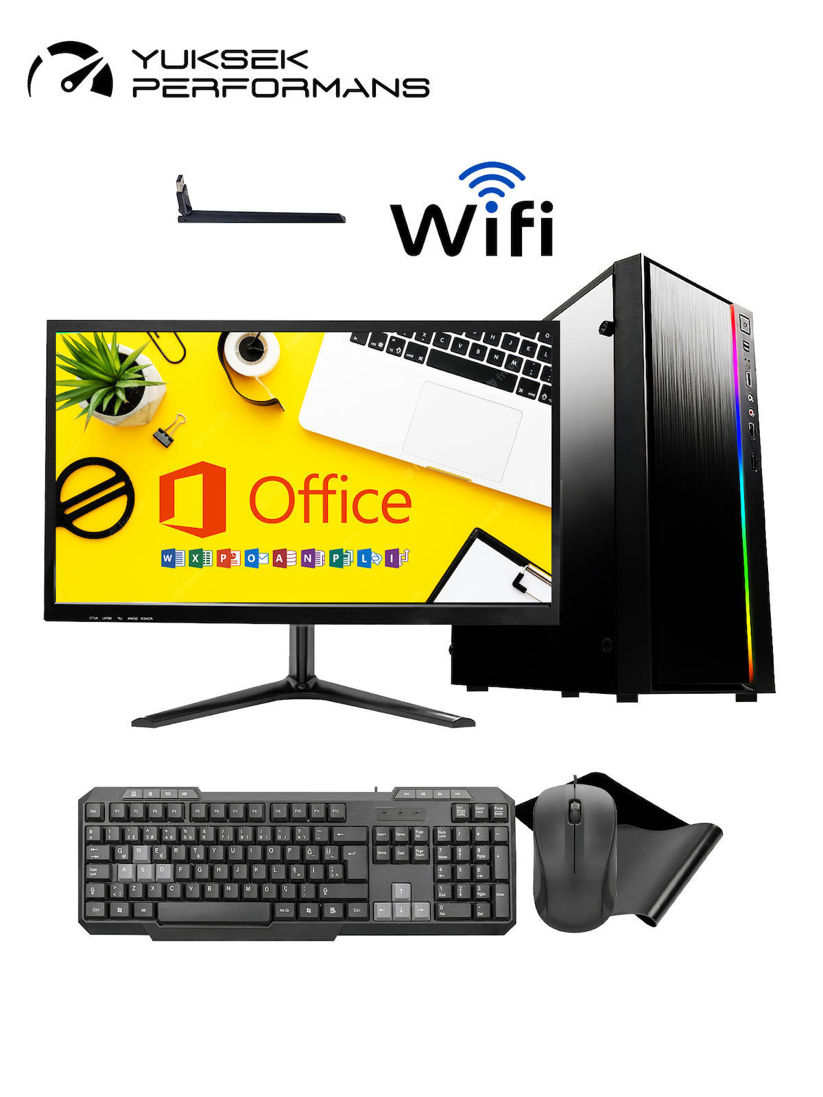 Ramtech RK123 Paylaşımlı AMD Ryzen 9 i5 650 8 GB Ram DDR3 256 GB SSD Mid Tower
 FreeDos Masaüstü Bilgisayar