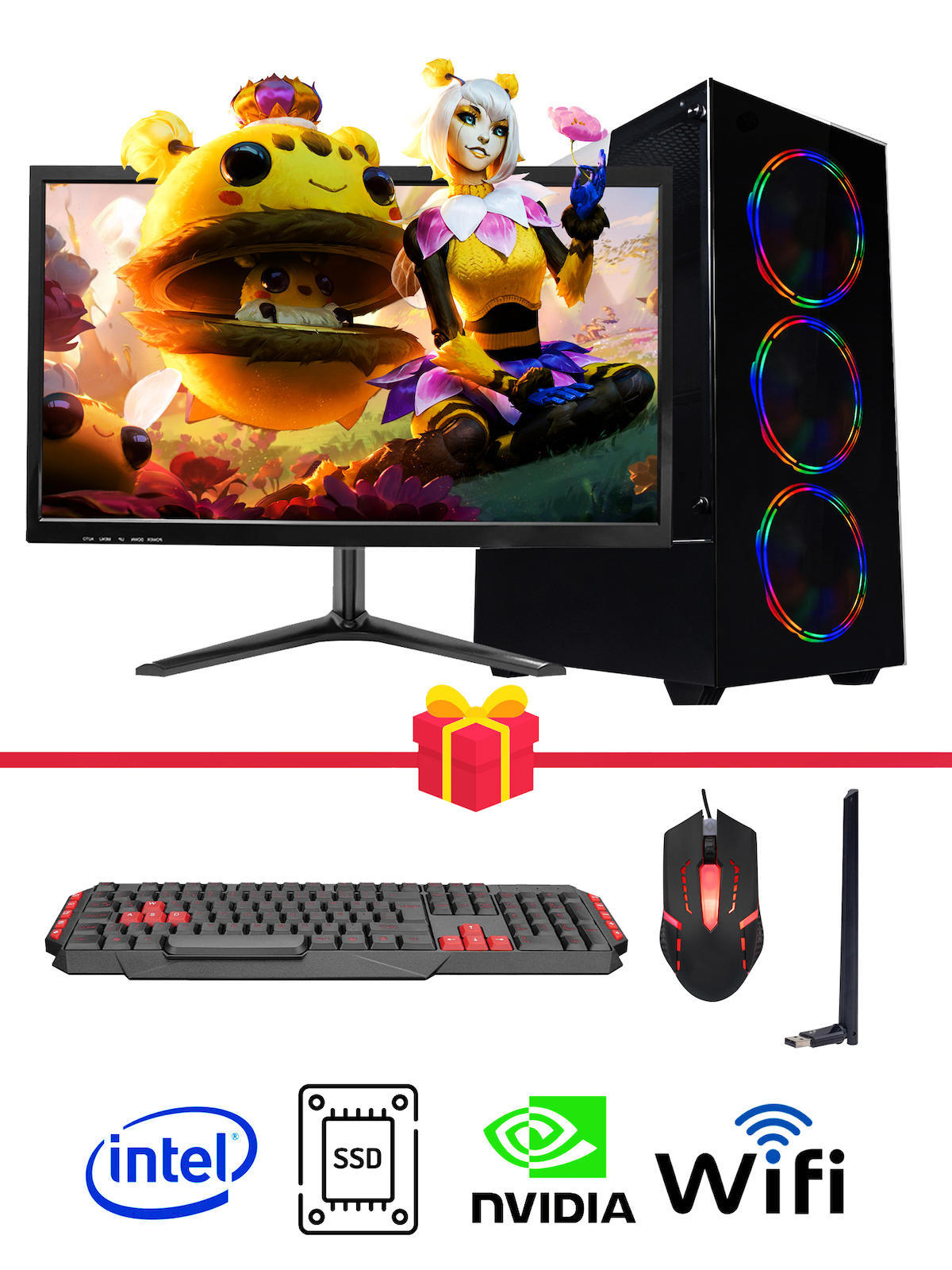 Ramtech DG242 E5-2650v2 Harici GeForce GTX 1050 Ti Ekran Kartlı AMD Ryzen 9 E5 2650 v2 64 GB Ram DDR3 256 GB SSD Mid Tower
 FreeDos Masaüstü Bilgisayar