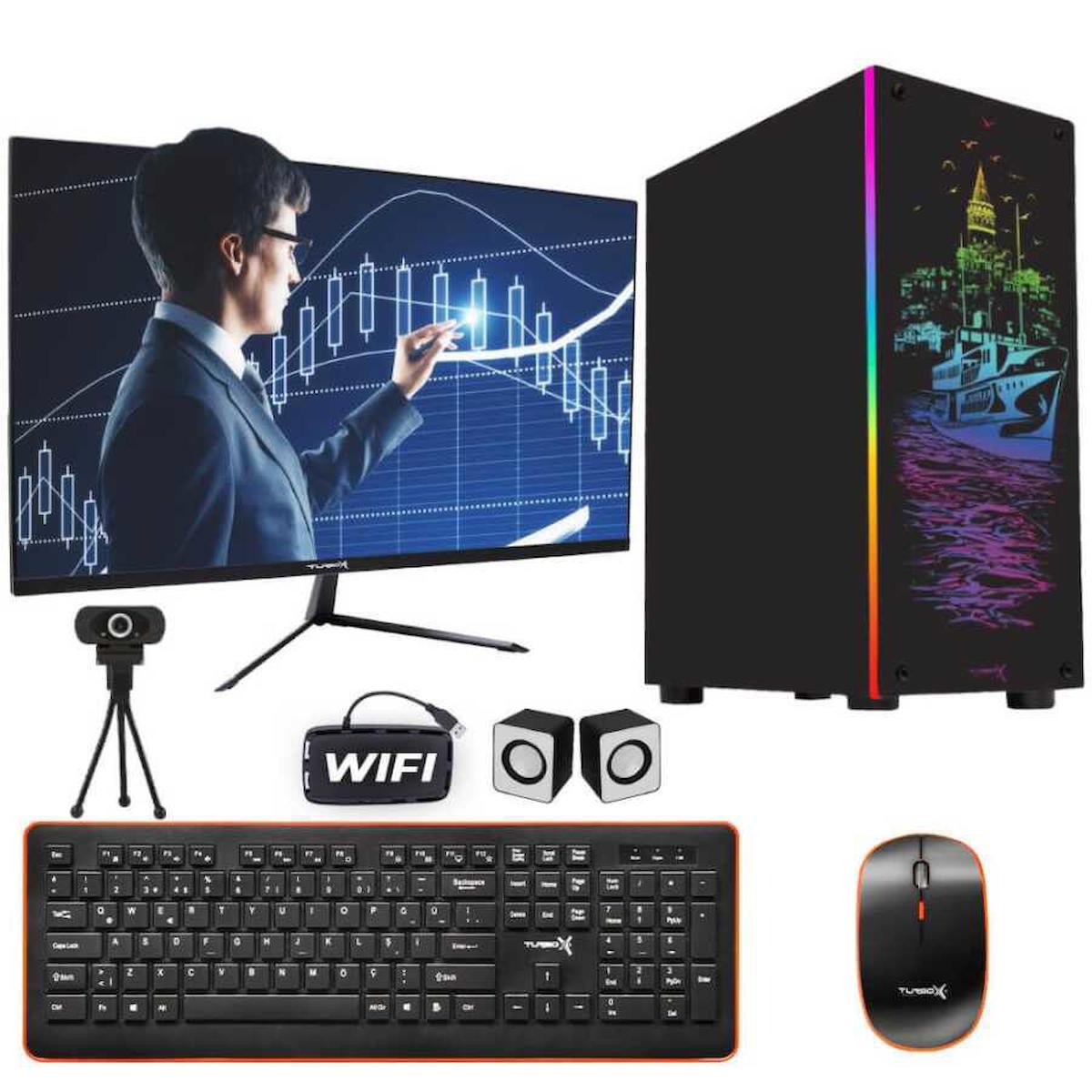 Turbox Tx2031 Paylaşımlı HD Graphics Ekran Kartlı Intel Pentium G3250 16 GB Ram DDR3 256 GB SSD Mid Tower
 FreeDos Masaüstü Bilgisayar