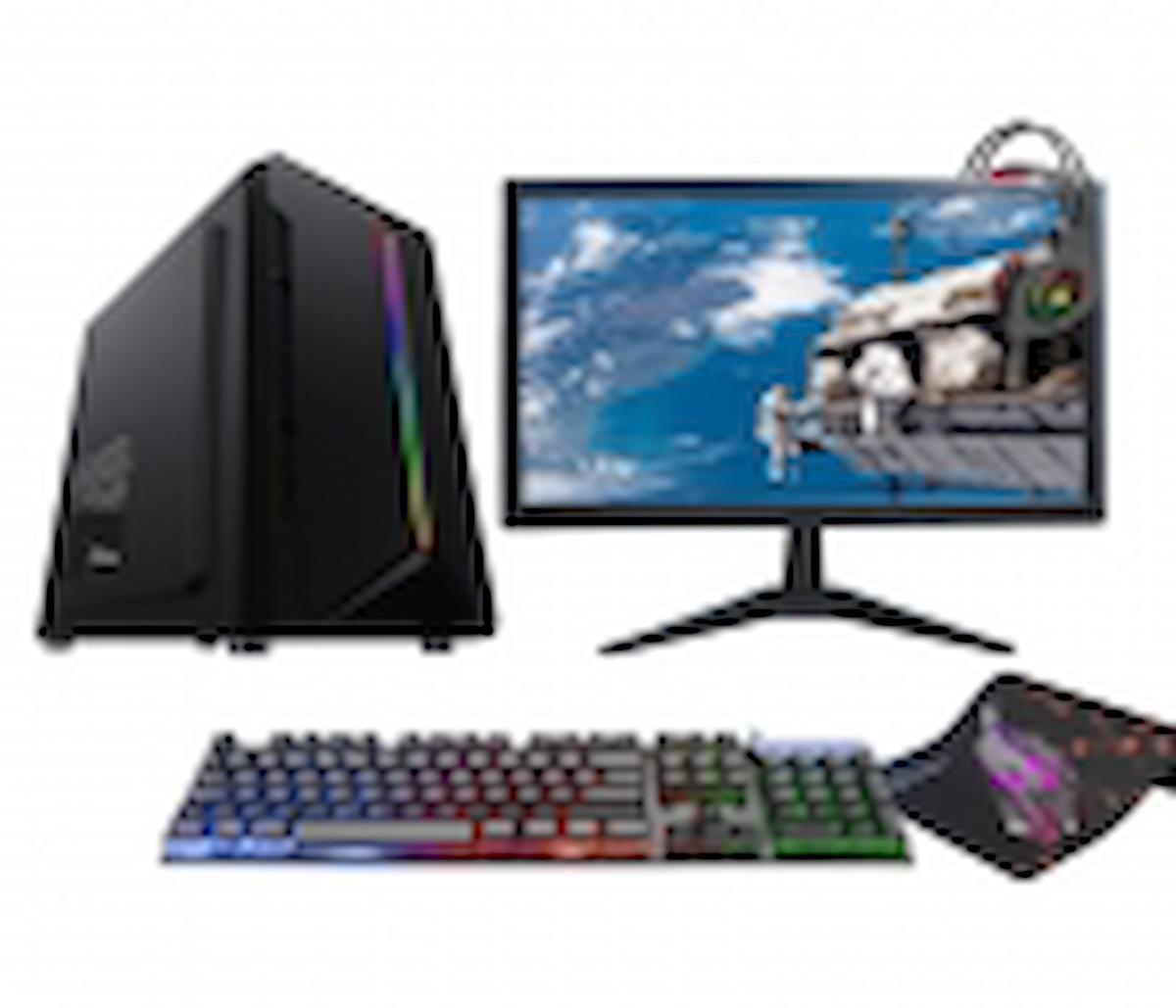 Ramtech DG95 Harici Radeon R7 240 Ekran Kartlı AMD Ryzen 9 i5 3470 8 GB Ram DDR3 120 GB SSD Mid Tower
 FreeDos Masaüstü Bilgisayar