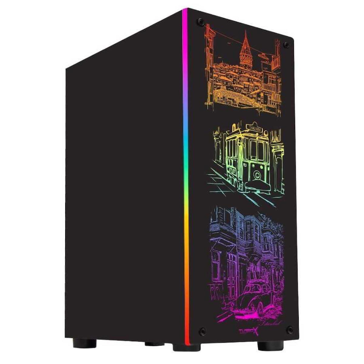 Turbox Tx1736 Paylaşımlı HD Graphics Ekran Kartlı Intel Core i5 10400 8 GB Ram DDR4 256 GB SSD Mid Tower
 FreeDos Masaüstü Bilgisayar