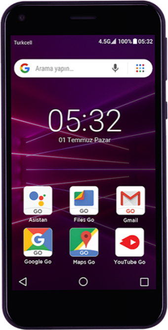 Vestel Venus Go 8 Gb Hafıza 1 Gb Ram 5.0 İnç 8 MP Ips Lcd Ekran Android Akıllı Cep Telefonu Siyah