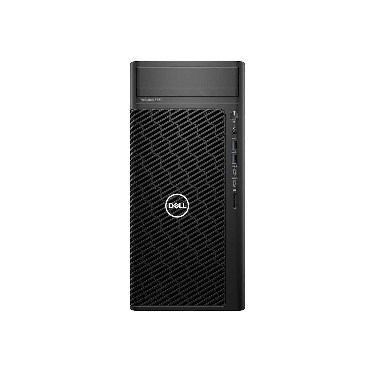 Dell Precision T3660 Paylaşımlı UHD Graphics Ekran Kartlı AMD Ryzen 5 i9 12900 32 GB Ram DDR5 512 GB SSD Mini Tower Windows 10 Pro Masaüstü Bilgisayar
