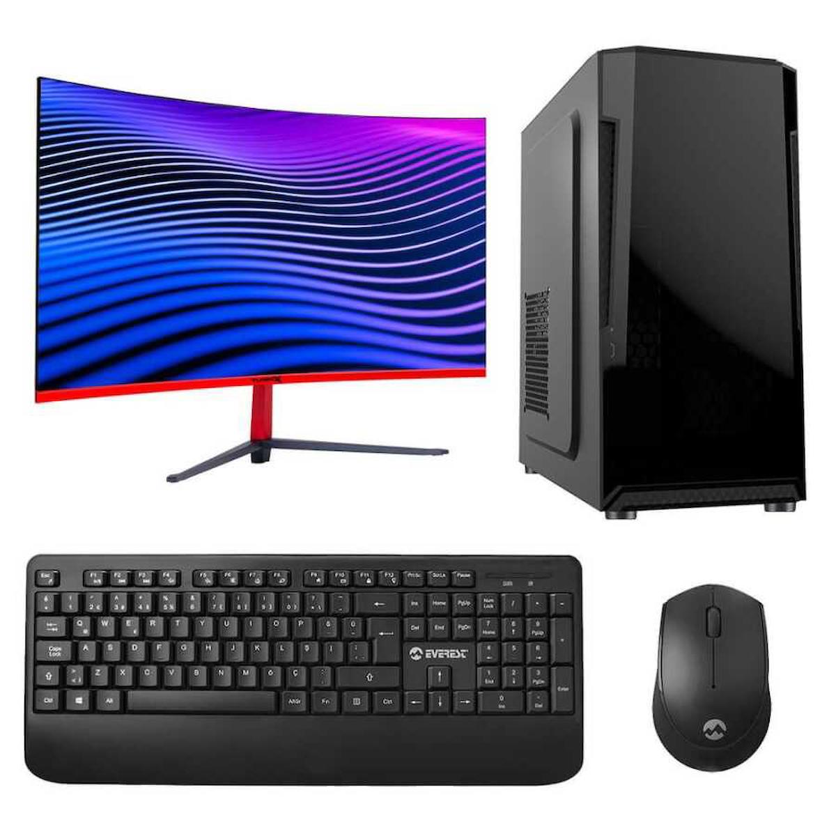 Turbox Tx2944 Paylaşımlı HD Graphics Ekran Kartlı Intel Core i3 6100 8 GB Ram DDR4 512 GB SSD Mid Tower
 FreeDos Masaüstü Bilgisayar