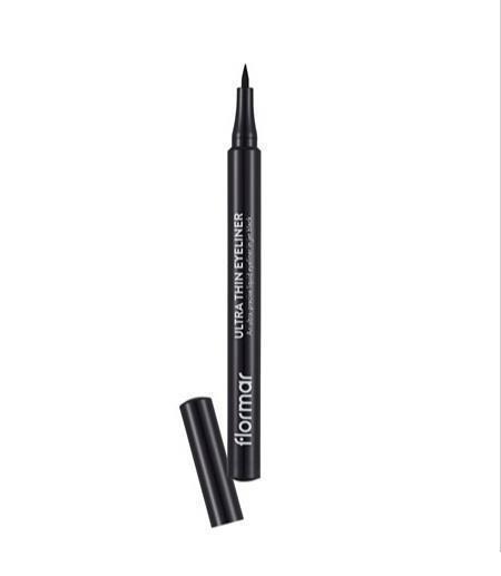 Flormar Ultra Thin Suya Dayanıklı Mat 001 Siyah Kalıcı Likit Eyeliner