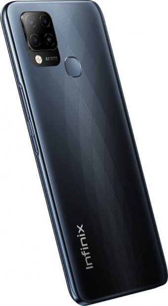 Infinix Hot 10T 128 Gb Hafıza 4 Gb Ram 6.82 İnç 48 MP Ips Lcd Ekran Android Akıllı Cep Telefonu Siyah
