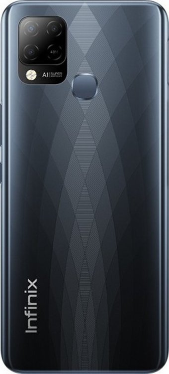 Infinix Hot 10T 128 Gb Hafıza 4 Gb Ram 6.82 İnç 48 MP Ips Lcd Ekran Android Akıllı Cep Telefonu Siyah