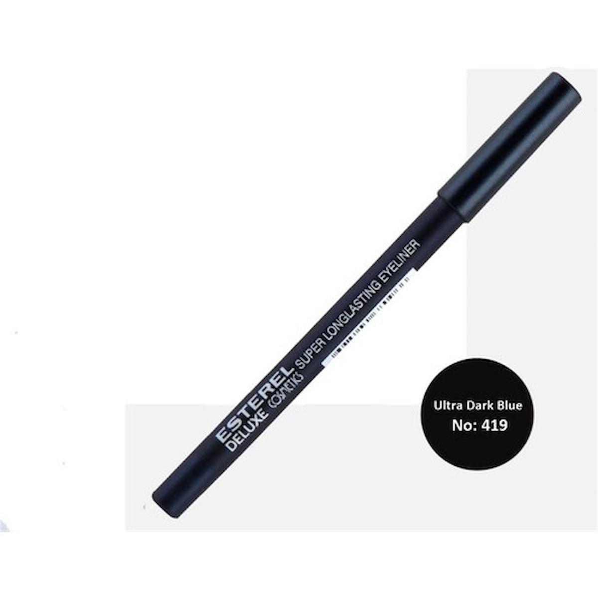 Esterel Suya Dayanıklı Mat 419 Lacivert Kalıcı Kalem Eyeliner