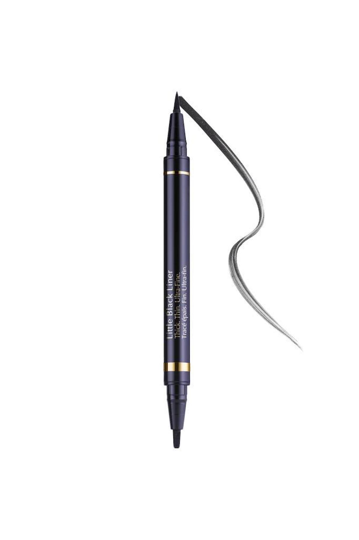 Estee Lauder Little Black Liner Çift Taraflı Suya Dayanıklı Mat 01 Siyah Kalıcı Kalem Eyeliner