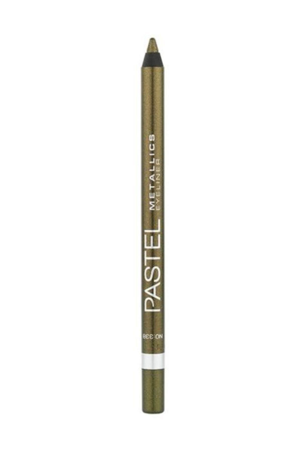 Pastel No:338 Metalik Akmayan Yeşil Göz Kalemi