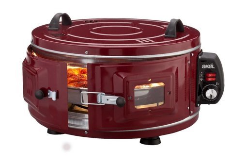 Akel AFF008 55 lt Fırın Kırmızı