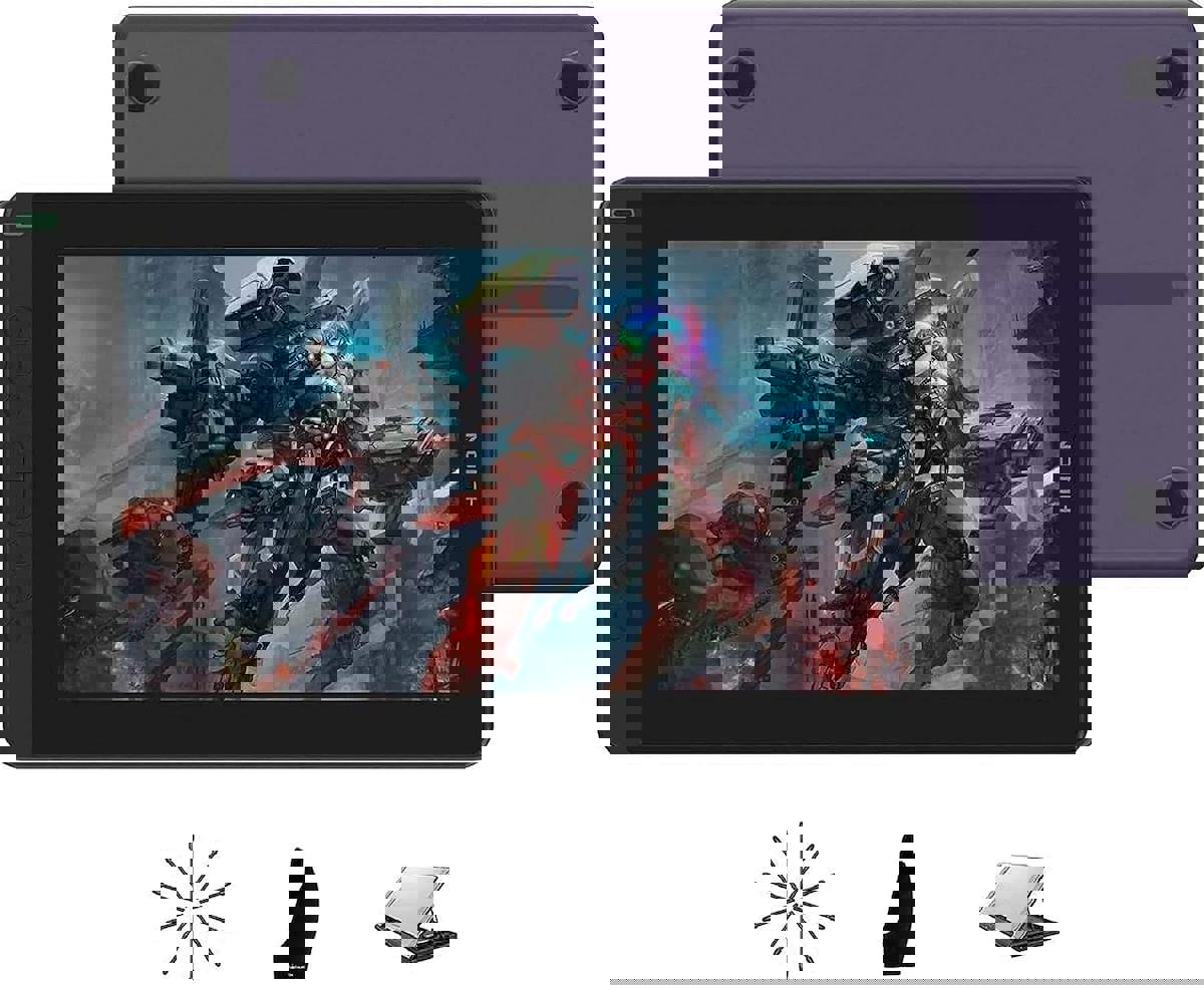 Huion Kamvas 13 Kablosuz 13.3 inç Grafik Tablet Mor