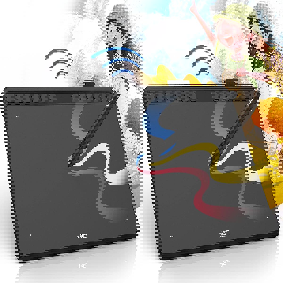 Ugee S1060W Kablosuz Kalemli 6.3 inç Grafik Tablet