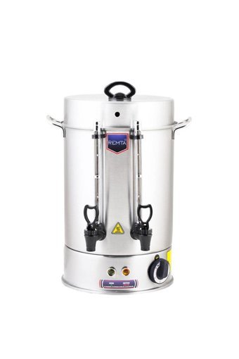 Remta R12 Otomatik Paslanmaz Çelik Demlikli 1500 W Işıklı Paslanmaz Çelik Inox Çay Makinesi