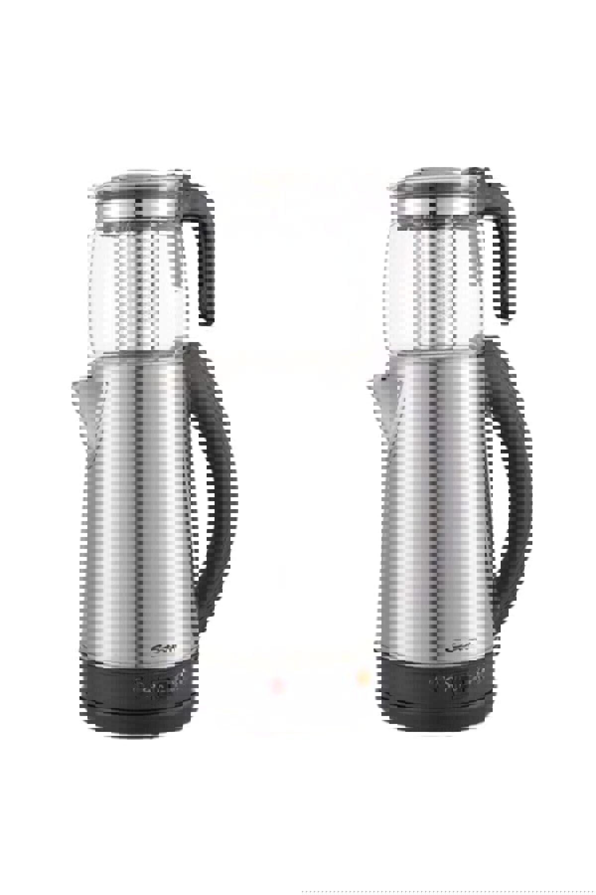 Conti CTM 100 Otomatik Cam Demlikli 1800 W Işıklı Paslanmaz Çelik Inox Çay Makinesi
