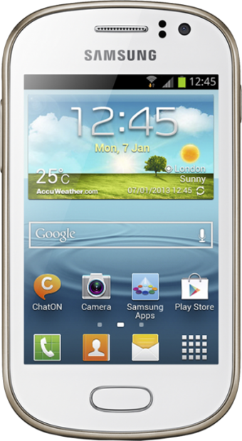 Samsung Galaxy Fame 4 Gb Hafıza 512 Mb Ram 3.5 İnç 5 MP Tft Lcd Ekran Android Akıllı Cep Telefonu Beyaz