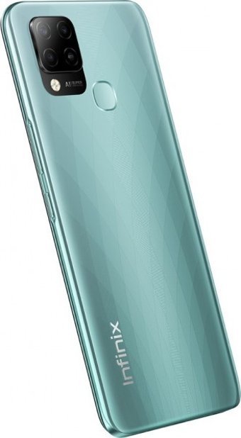 Infinix Hot 10T 128 Gb Hafıza 4 Gb Ram 6.82 İnç 48 MP Ips Lcd Ekran Android Akıllı Cep Telefonu Yeşil