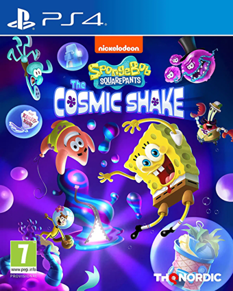 Nickelodeon Sponge Bob Squarepants Cosmic Shake PS4 Oyun