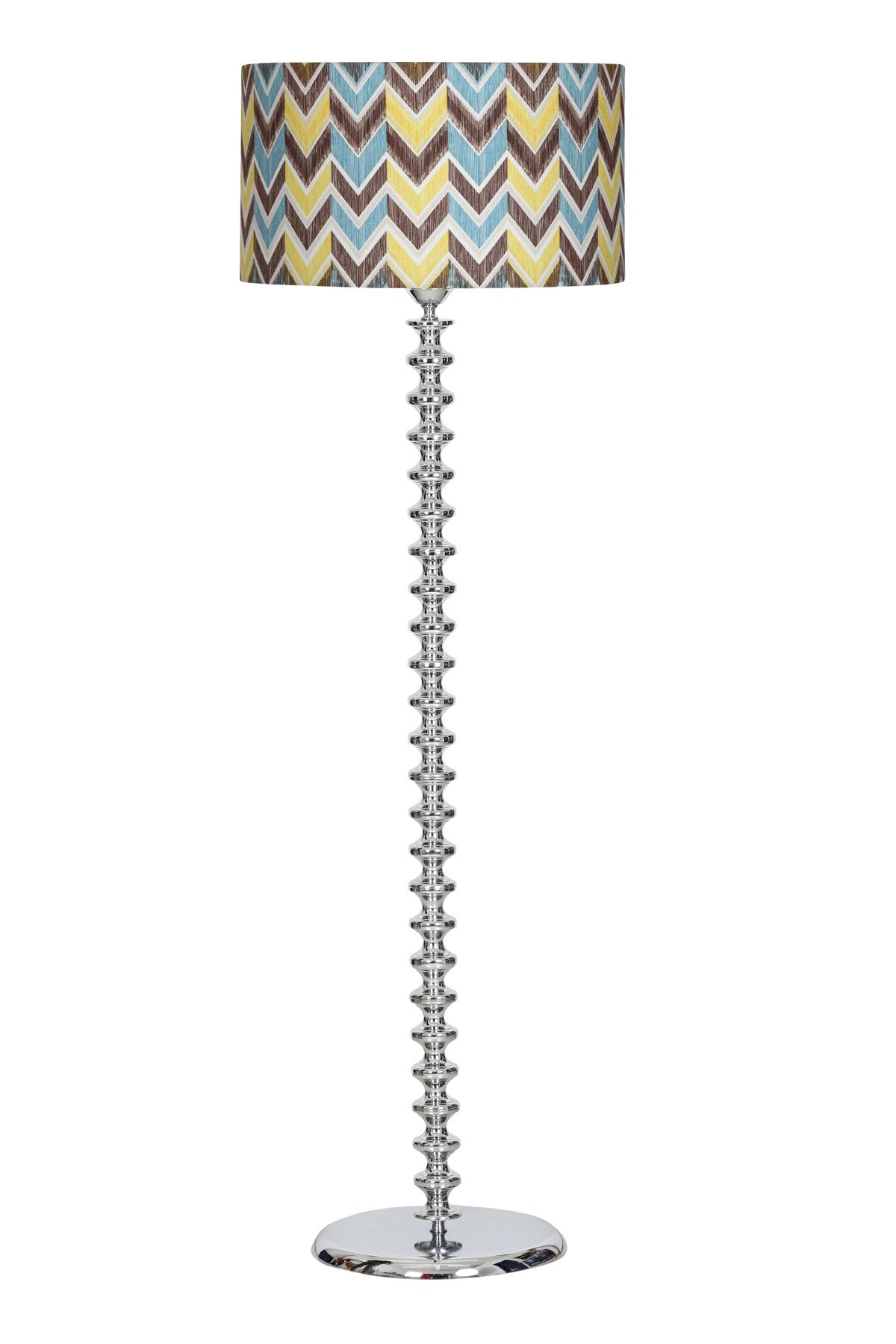 Vinner Jasmine Series LM-5803 Modern Tekli Metal Tek Ayaklı Silindir Lambader Çok Renkli