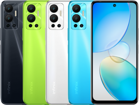 Infinix Hot 12 128 Gb Hafıza 6 Gb Ram 6.82 İnç 13 MP Ips Lcd Ekran Android Akıllı Cep Telefonu Siyah