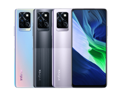 Infinix Note 10 Pro 128 Gb Hafıza 8 Gb Ram 6.95 İnç 64 MP Çift Hatlı Ips Lcd Ekran Android Akıllı Cep Telefonu Mavi