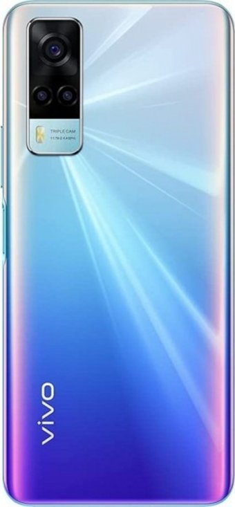 Vivo Y53S (V2058) 128 Gb Hafıza 8 Gb Ram 6.58 İnç 64 MP Ips Lcd Ekran Android Akıllı Cep Telefonu Mavi