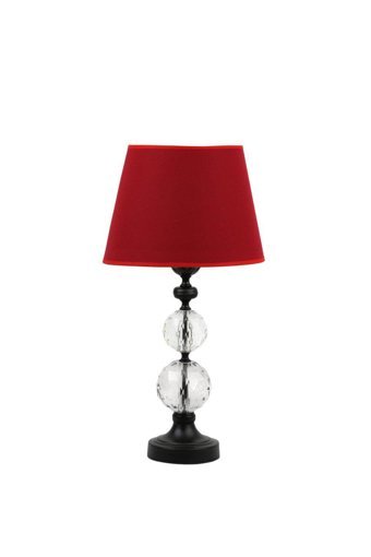 Vinner Krom Kaplama Jasmine Series AB-5807 Tekli Metal Tek Ayaklı Abajur Antrasit