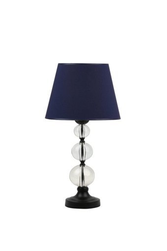 Vinner Krom Kaplama Jasmine Series AB-5807 Tekli Metal Tek Ayaklı Abajur Turuncu