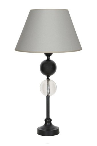 Vinner Bercy Tekli Pvc Tek Ayaklı Abajur Turuncu