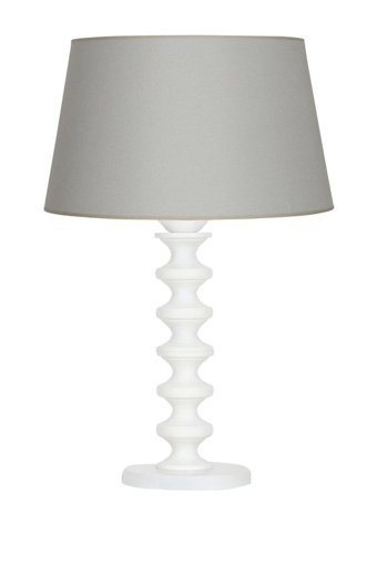 Vinner Jasmine Series AB-5806 Tekli Pvc Tek Ayaklı Abajur Sütlü Kahverengi