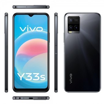 Vivo Y33S (V2109) 128 Gb Hafıza 8 Gb Ram 6.58 İnç 50 MP Çift Hatlı Ips Lcd Ekran Android Akıllı Cep Telefonu Siyah